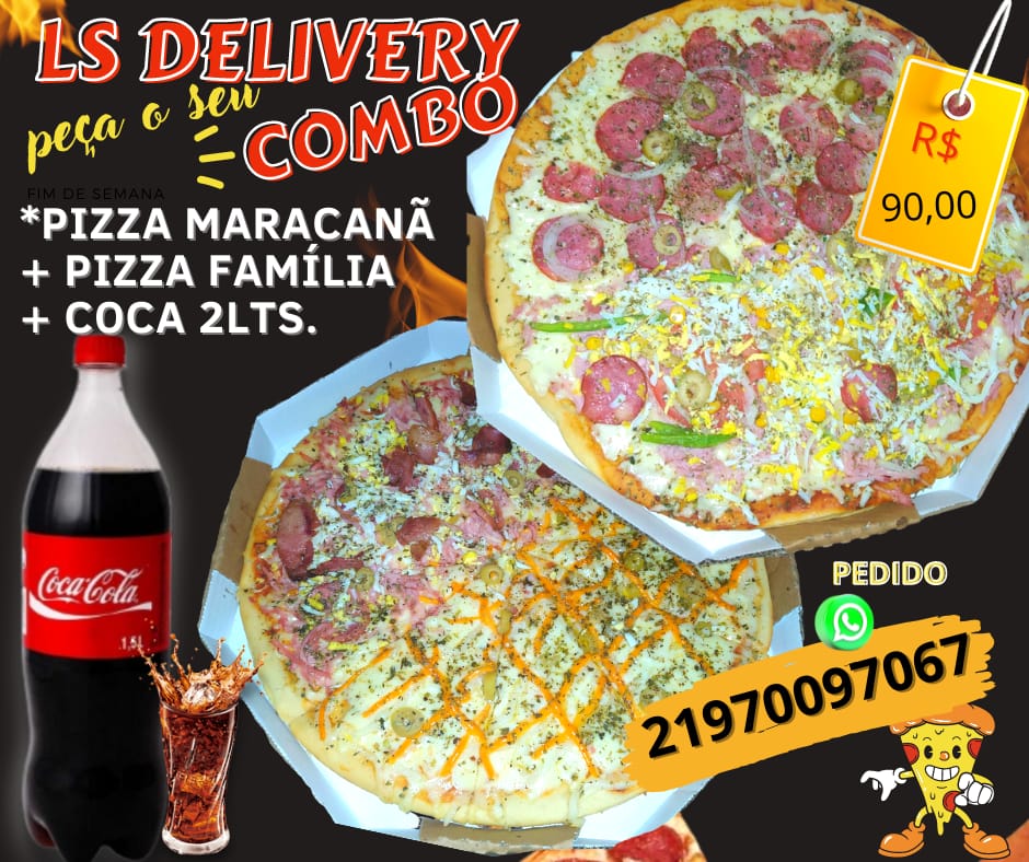 Caza da Pizza - CPA II - COMBO RODIZIO !!! 🍕🍕🍕🍕 Estamos com essa super  promoção para vocês, o Combo Rodizio: 1 pizza GG (ate 3 sabores) 1 porção  de frango 1